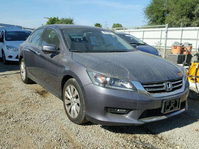 1HGCR2F76FA249491 - 2015 HONDA ACCORD EX GRAY photo 1