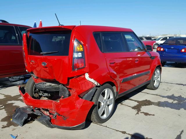 KNDJT2A20A7159813 - 2010 KIA SOUL + RED photo 4