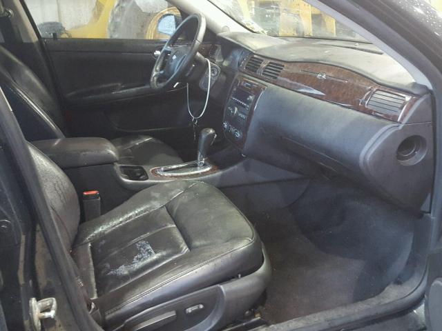 2G1WC5E30D1192220 - 2013 CHEVROLET IMPALA LTZ BLACK photo 5