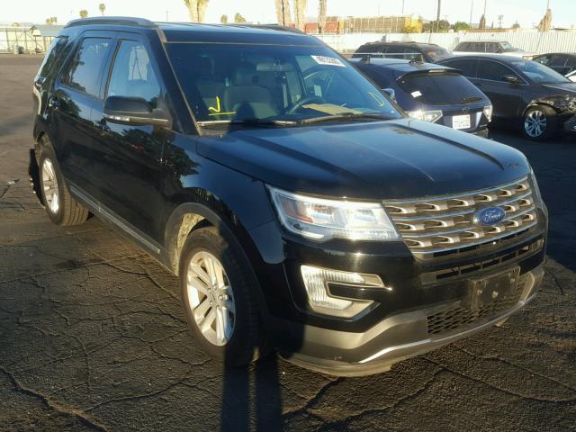 1FM5K7D80GGB72731 - 2016 FORD EXPLORER X BLACK photo 1