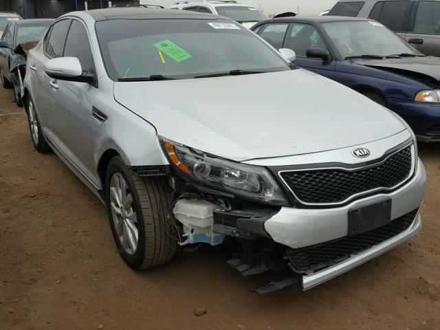 5XXGN4A7XEG308401 - 2014 KIA OPTIMA EX SILVER photo 1