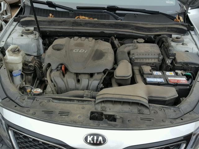 5XXGN4A7XEG308401 - 2014 KIA OPTIMA EX SILVER photo 7