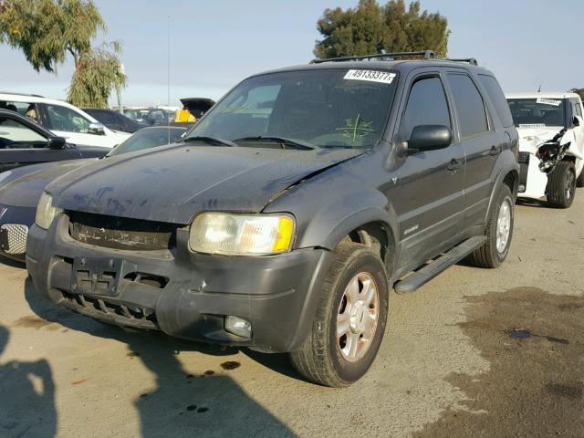 1FMYU03152KC37730 - 2002 FORD ESCAPE XLT GRAY photo 2