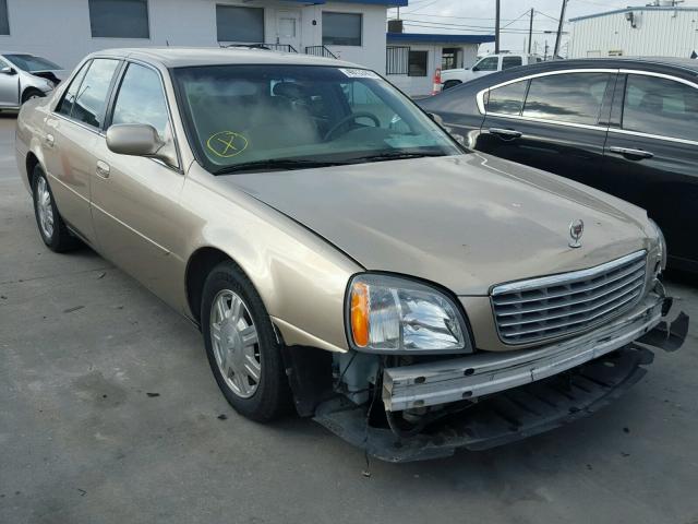 1G6KD54Y15U207851 - 2005 CADILLAC DEVILLE GOLD photo 1