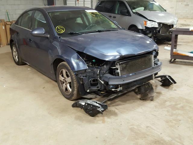 1G1PC5SB1E7120950 - 2014 CHEVROLET CRUZE LT BLUE photo 1