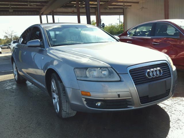 WAUAH74F06N157766 - 2006 AUDI A6 3.2 GRAY photo 1