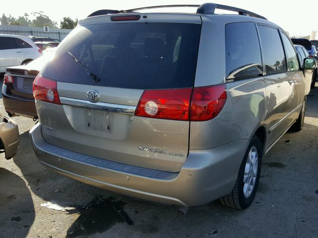 5TDZA22C36S533330 - 2006 TOYOTA SIENNA XLE GOLD photo 4