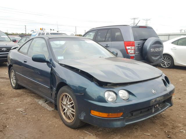 JH4DC4469WS005563 - 1998 ACURA INTEGRA GS GREEN photo 1