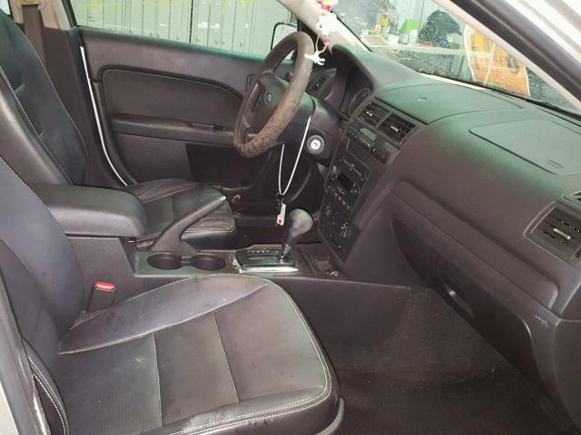 3FAHP01187R145115 - 2007 FORD FUSION SE SILVER photo 5