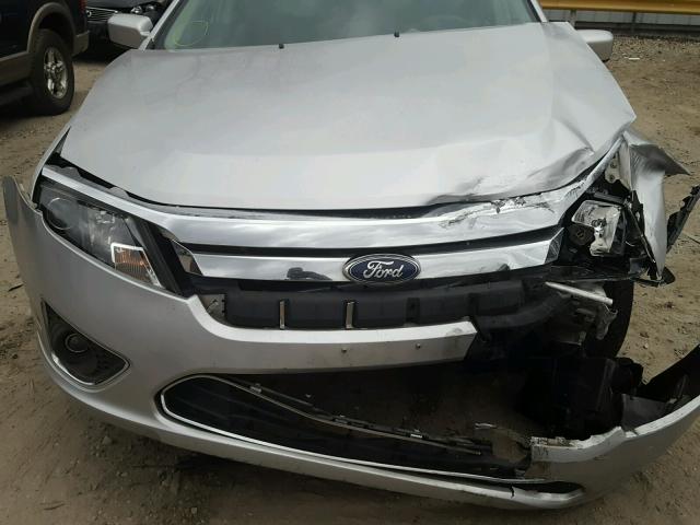 3FADP0L39AR370356 - 2010 FORD FUSION HYB SILVER photo 7