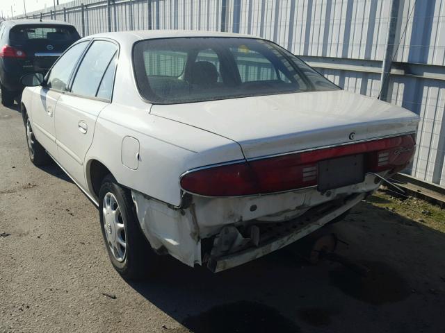 2G4WS52J041157279 - 2004 BUICK CENTURY CU WHITE photo 3