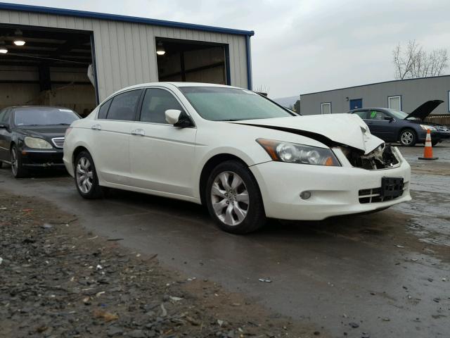 1HGCP3F83AA002510 - 2010 HONDA ACCORD EXL WHITE photo 1