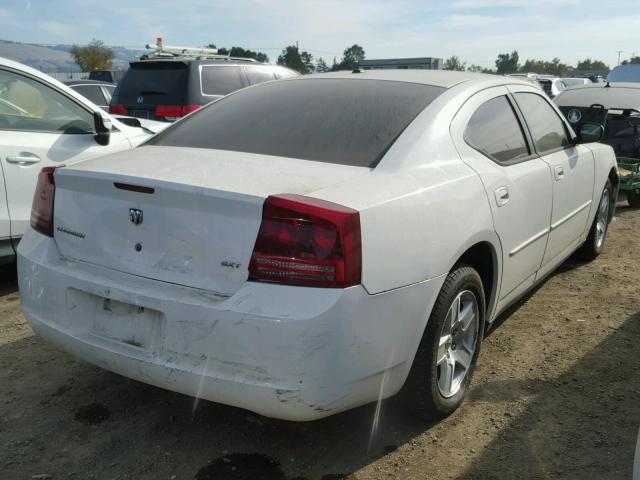 2B3KA43G77H834828 - 2007 DODGE CHARGER SE WHITE photo 4