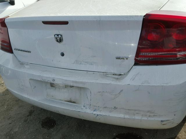 2B3KA43G77H834828 - 2007 DODGE CHARGER SE WHITE photo 9