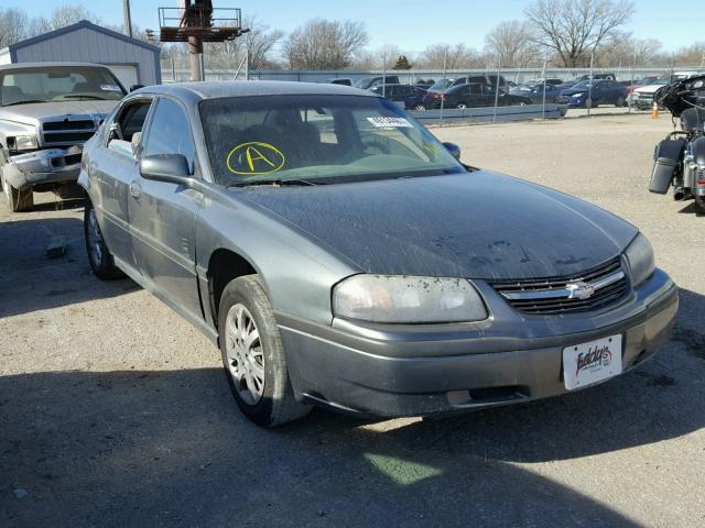 2G1WF52E659362533 - 2005 CHEVROLET IMPALA GRAY photo 1