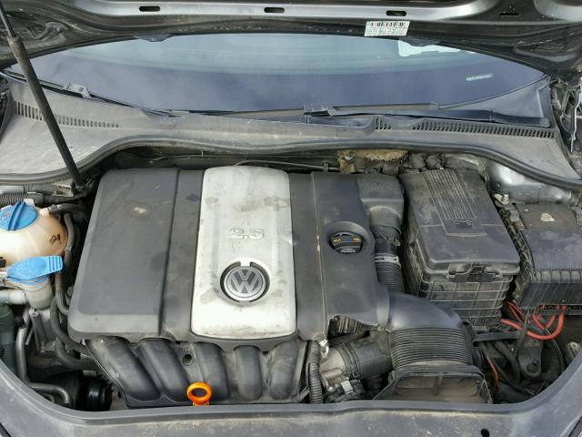 3VWRZ71K59M017499 - 2009 VOLKSWAGEN JETTA SE GRAY photo 7