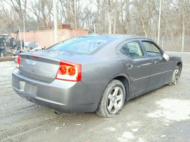 2B3CA3CV0AH222944 - 2010 DODGE CHARGER SX GRAY photo 4