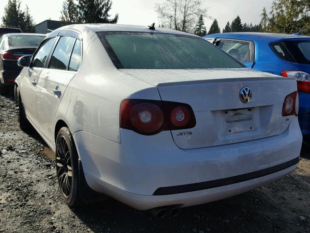 3VWRM71K39M066389 - 2009 VOLKSWAGEN JETTA SE WHITE photo 3