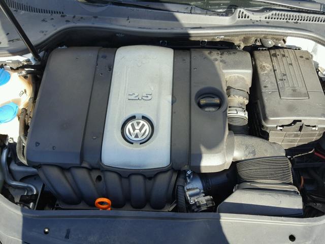 3VWRM71K39M066389 - 2009 VOLKSWAGEN JETTA SE WHITE photo 7