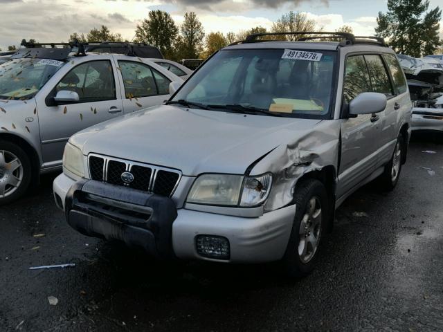 JF1SF65671H722694 - 2001 SUBARU FORESTER S 银色 照片 2
