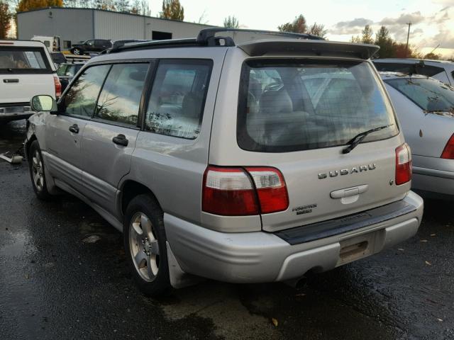 JF1SF65671H722694 - 2001 SUBARU FORESTER S 银色 照片 3