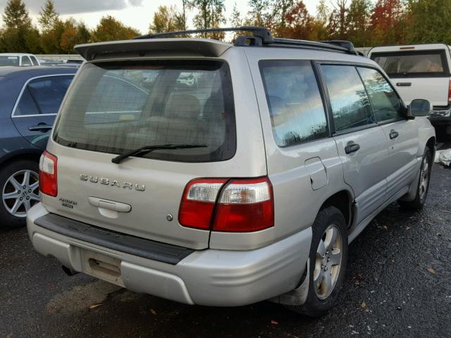JF1SF65671H722694 - 2001 SUBARU FORESTER S 银色 照片 4