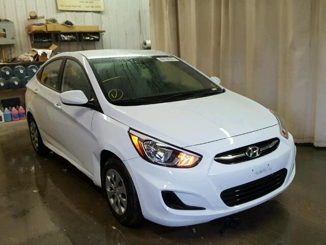 KMHCT4AE2HU219418 - 2017 HYUNDAI ACCENT SE WHITE photo 1