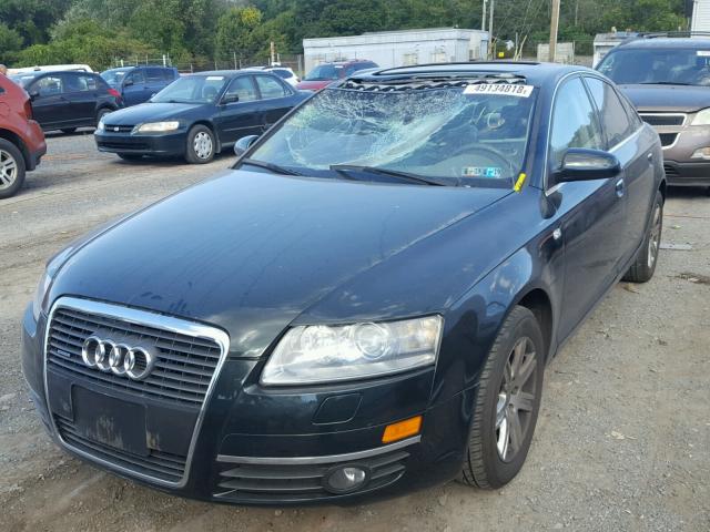 WAUDG94F35N087772 - 2005 AUDI A6 3.2 QUA GREEN photo 2