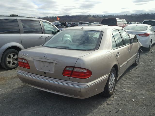 WDBJF65J1YB122484 - 2000 MERCEDES-BENZ E 320 GOLD photo 4