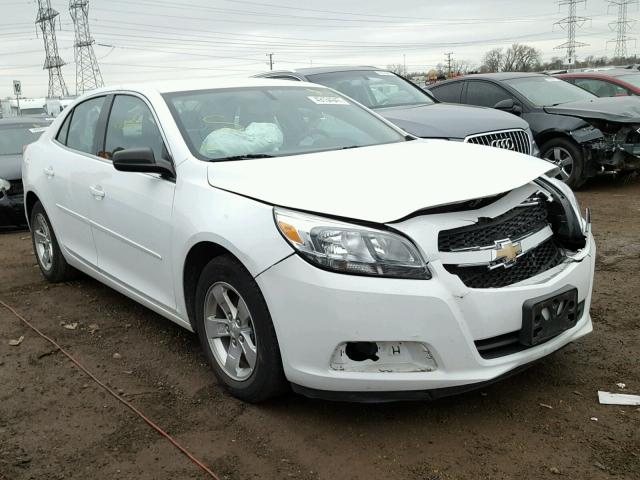 1G11B5SA4DF242593 - 2013 CHEVROLET MALIBU LS WHITE photo 1