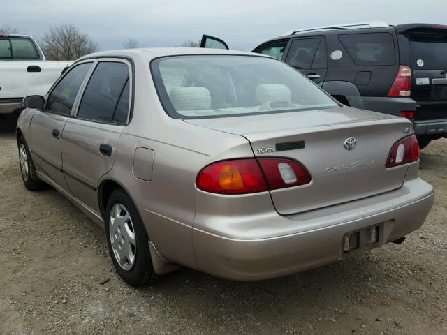 2T1BR18E8WC043701 - 1998 TOYOTA COROLLA VE BEIGE photo 3