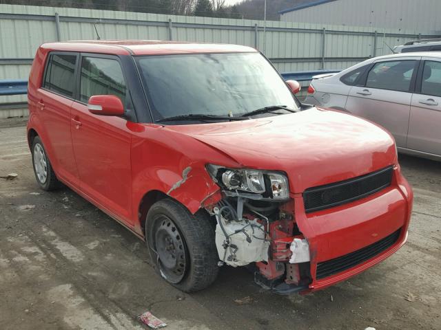 JTLKE50E991096371 - 2009 TOYOTA SCION XB RED photo 1