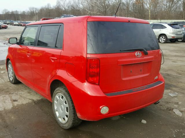 JTLKE50E991096371 - 2009 TOYOTA SCION XB RED photo 3