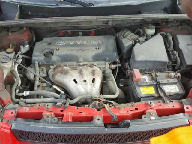 JTLKE50E991096371 - 2009 TOYOTA SCION XB 红色 照片 7