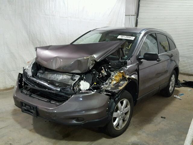 5J6RE4H44BL067560 - 2011 HONDA CR-V SE GRAY photo 2