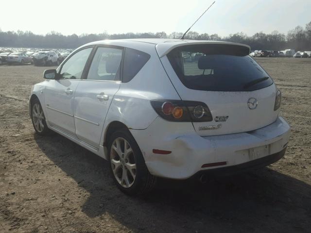 JM1BK143251246420 - 2005 MAZDA 3 HATCHBAC WHITE photo 3