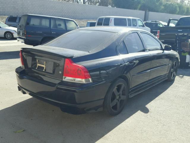 YV1RH527052446047 - 2005 VOLVO S60 R BLACK photo 4