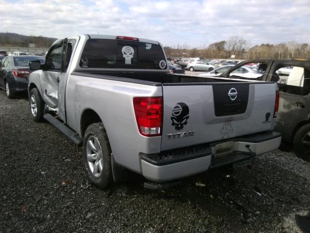 1N6BA0CH5BN312518 - 2011 NISSAN TITAN S SILVER photo 3