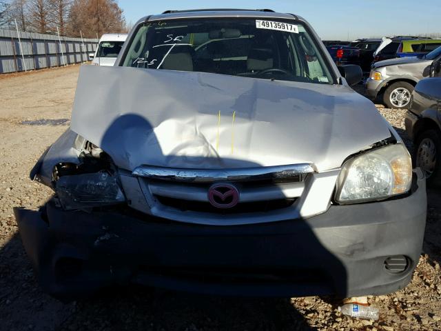 4F2YZ02Z85KM14501 - 2005 MAZDA TRIBUTE I SILVER photo 7