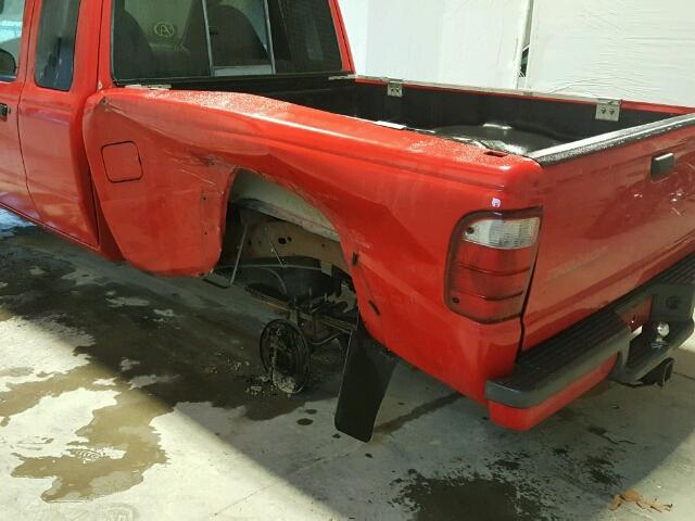 1FTYR44V03TA38515 - 2003 FORD RANGER SUP RED photo 9