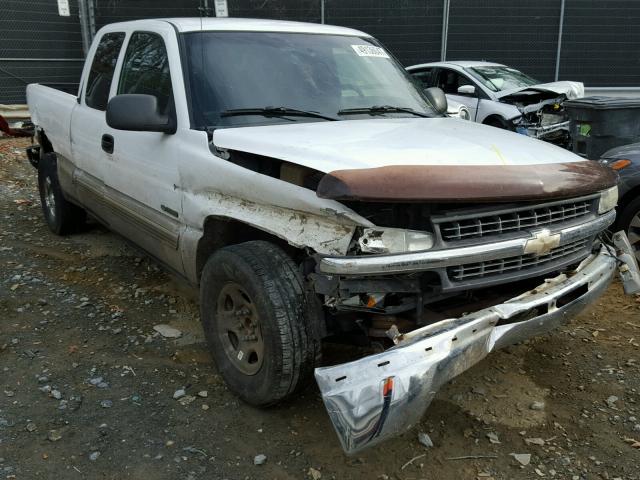 2GCEC19V521409684 - 2002 CHEVROLET SILVERADO WHITE photo 1