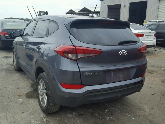 KM8J23A47GU121382 - 2016 HYUNDAI TUCSON SE CHARCOAL photo 3