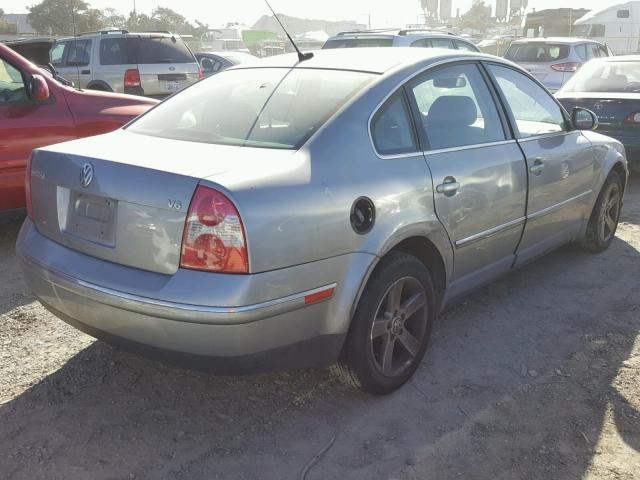 WVWRH63B24P243466 - 2004 VOLKSWAGEN PASSAT GLX 灰色 照片 4