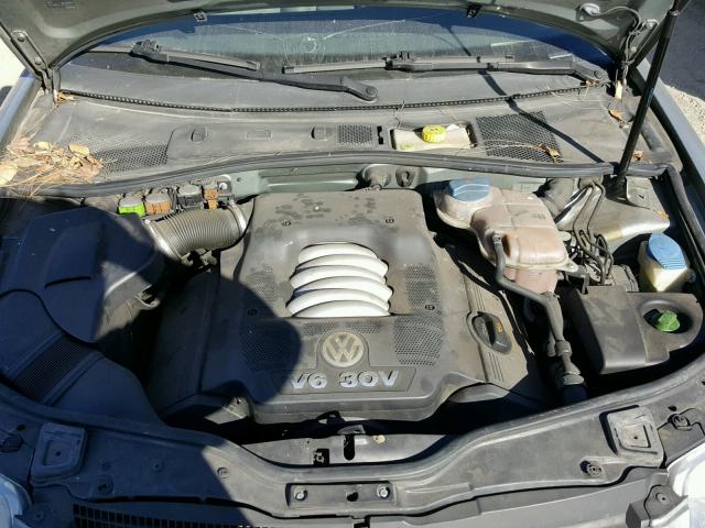 WVWRH63B24P243466 - 2004 VOLKSWAGEN PASSAT GLX GRAY photo 7