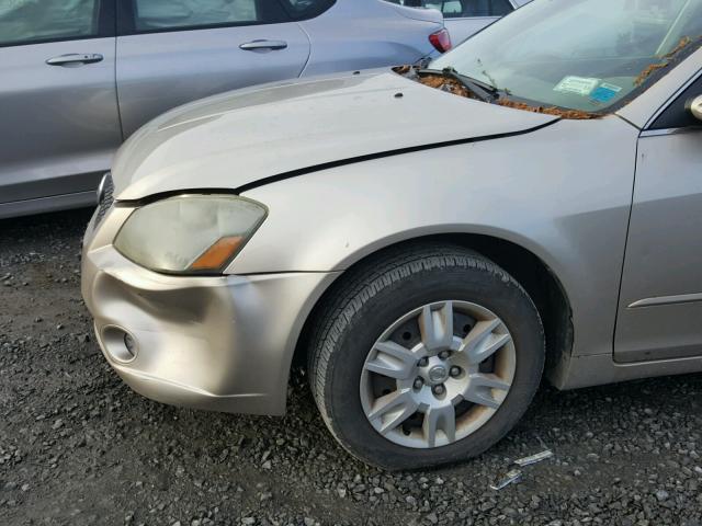 1N4AL11D65C203778 - 2005 NISSAN ALTIMA S GOLD photo 9