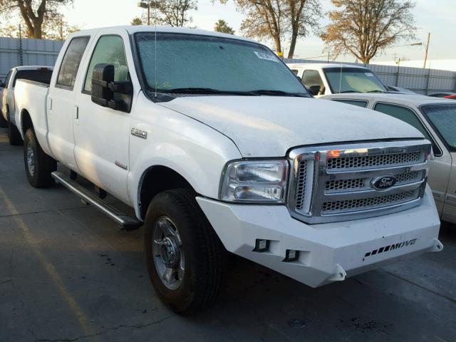 1FTWW31P36EB71522 - 2006 FORD F350 SRW S WHITE photo 1