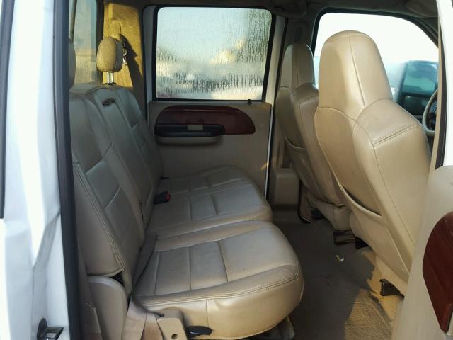 1FTWW31P36EB71522 - 2006 FORD F350 SRW S WHITE photo 6