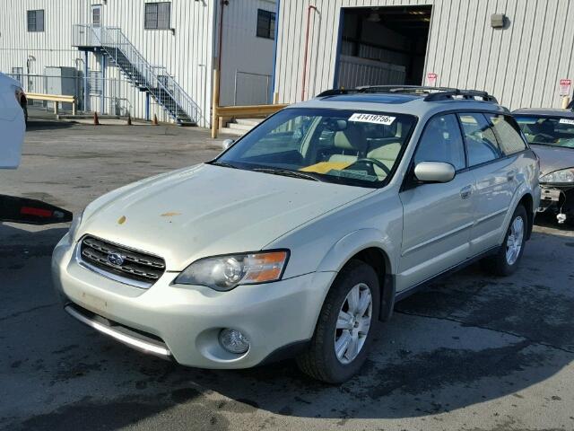 4S4BP62C657368921 - 2005 SUBARU LEGACY OUT CREAM photo 2