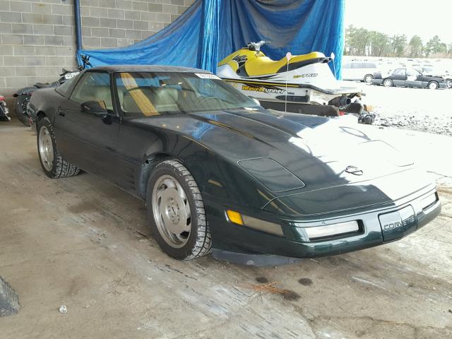 1G1YY23P6P5116356 - 1993 CHEVROLET CORVETTE GREEN photo 1