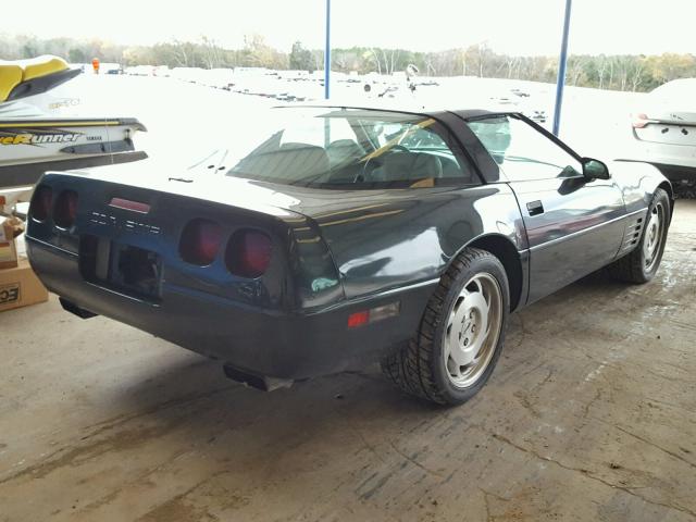 1G1YY23P6P5116356 - 1993 CHEVROLET CORVETTE GREEN photo 4